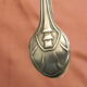 Art deco sugar tongs in silver metal