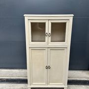 Small antique display cabinet