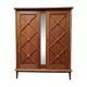 Cross-braced wardrobe