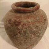 Old terracotta vase