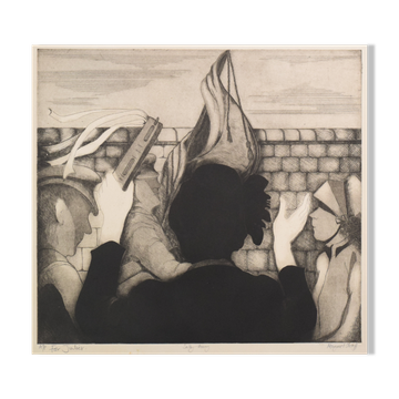 'Sally Army' Etching by Margaret Sheaff