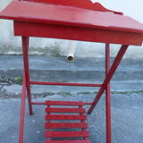 Folding vintage children's desk