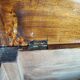 Tabouret coffre en bois