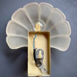 Frosted glass shell wall lamps