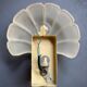 Frosted glass shell wall lamps