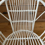 Old rattan children's chair