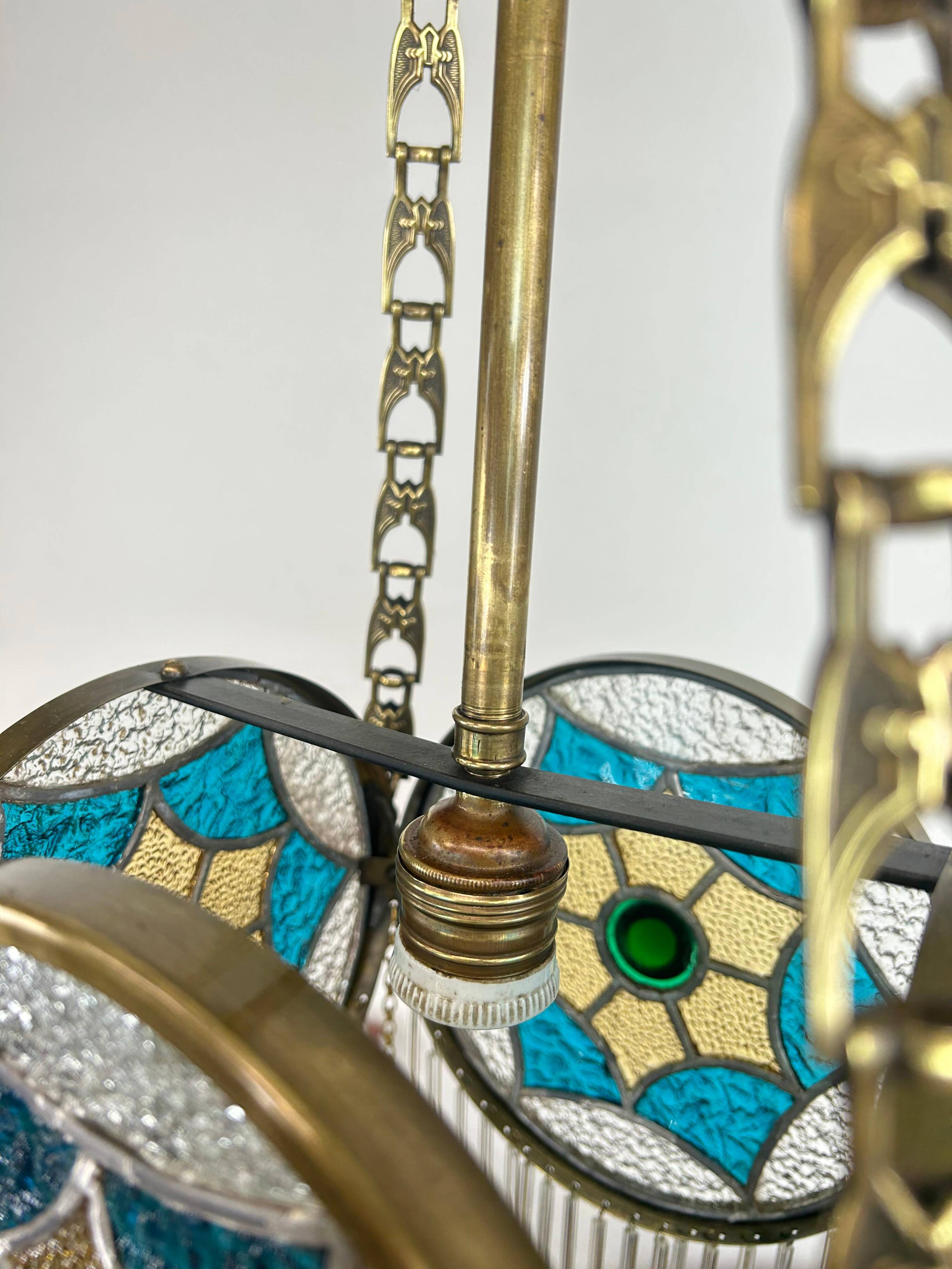 Jugendstil pendant lamp
