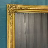 Large old 19th century mirror high 177 x 104.5 cm very good condition