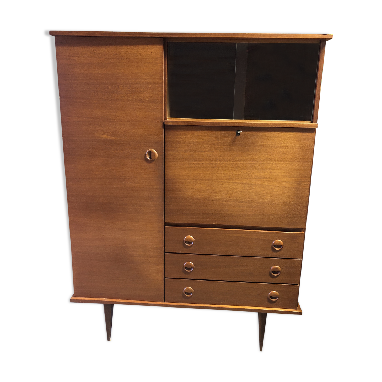 Vintage Scandinavian teak cabinet