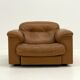 De Sede DS-101 camel brown vintage armchairs
