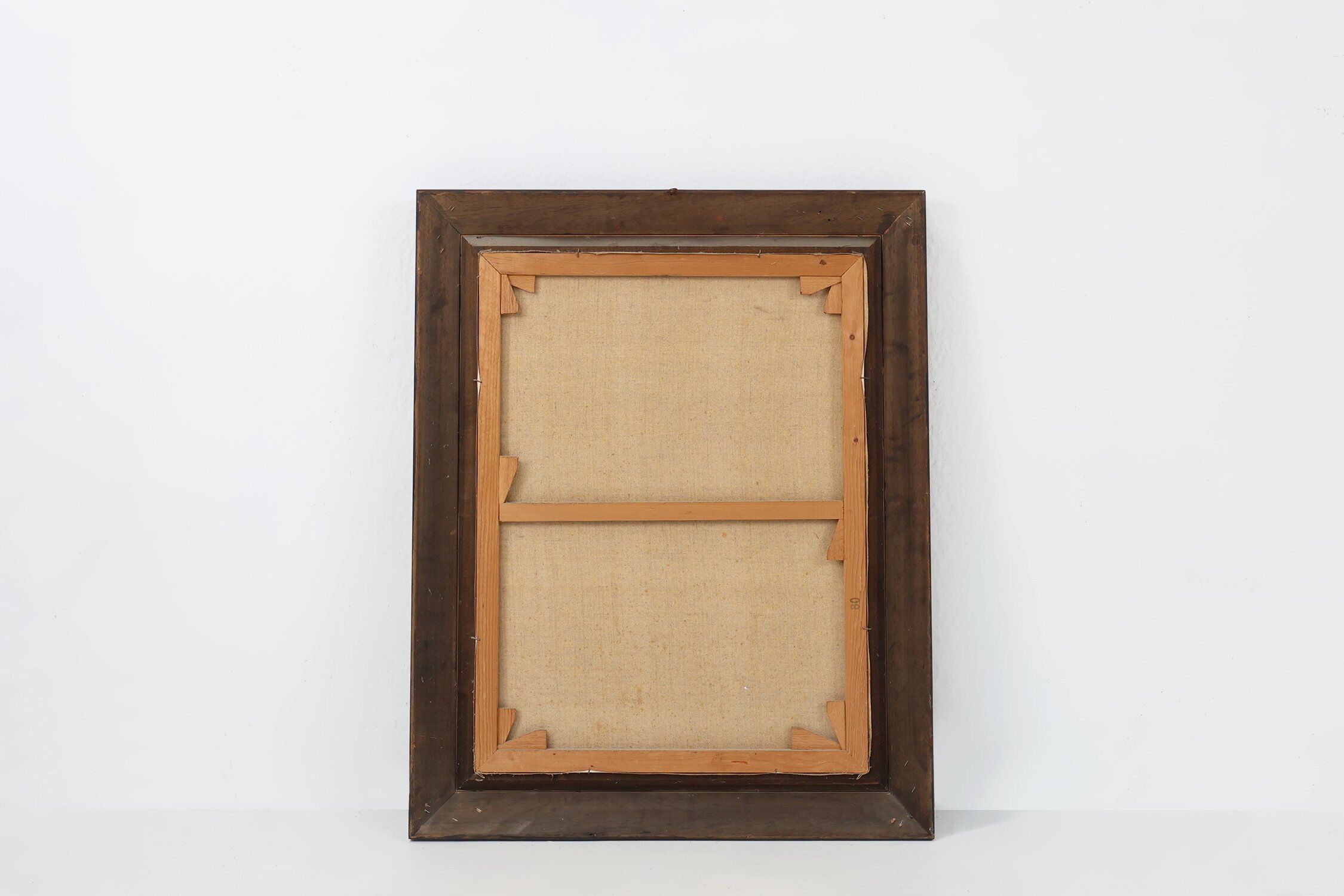 Robert Deman, Solitary Man, 1940s, Oil on Canvas, Framed