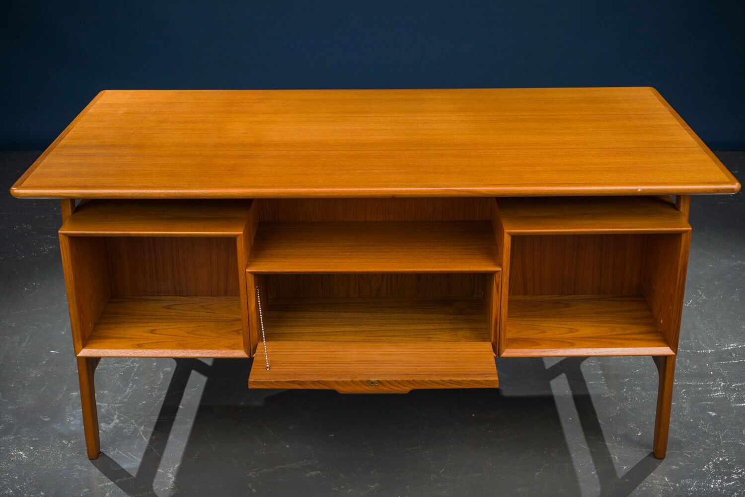 Mid-Century teak model 75 desk from Omann Jun, 1960s