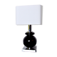 Cubic table lamp with ceramics by Bd Lumica, Italy, 1980