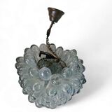 Lartigiani hanging lamp hand blown glass 1960s
