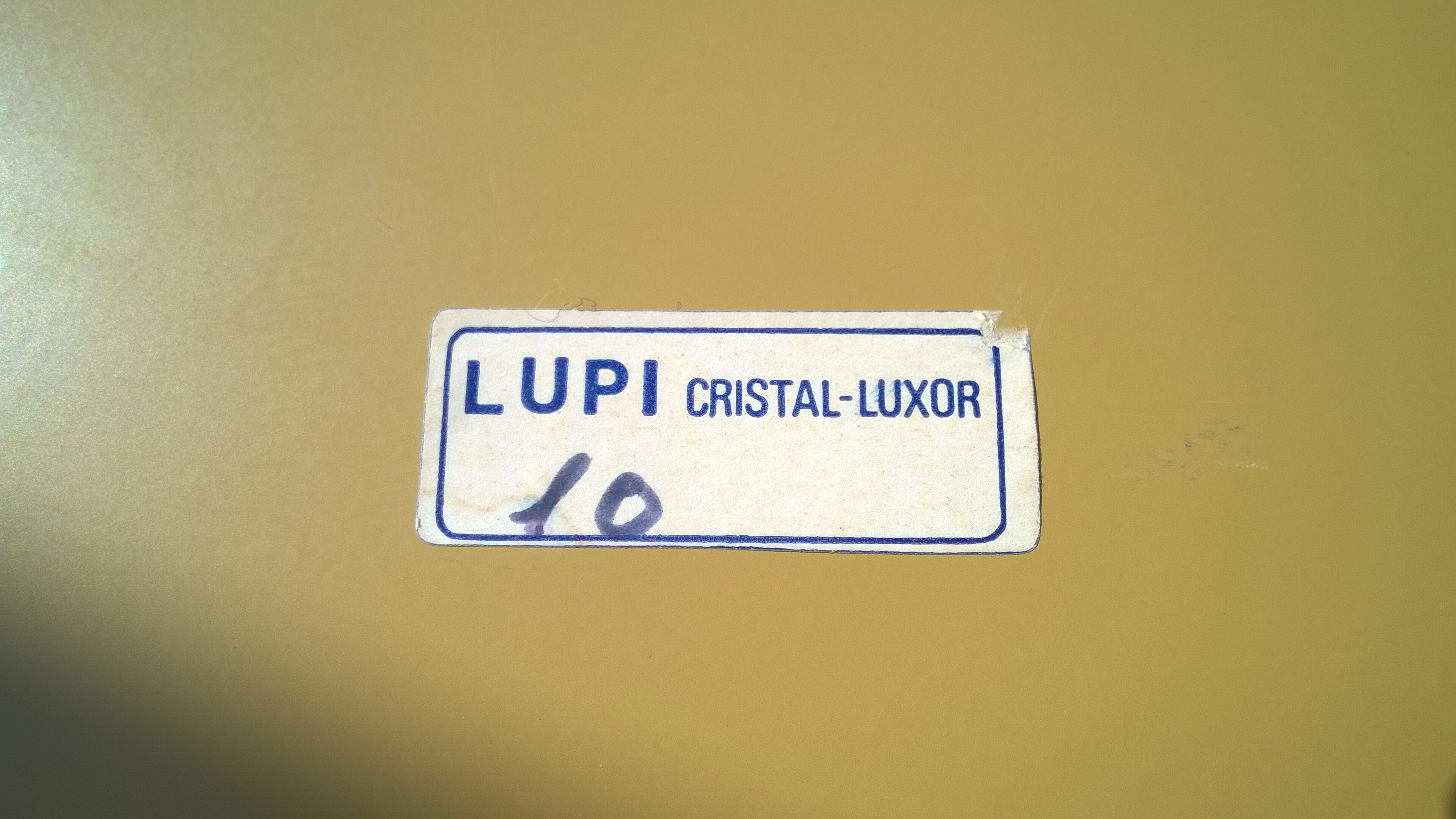 Luxor crystal oval mirror by Antonio Lupi