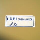 Luxor crystal oval mirror by Antonio Lupi