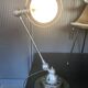 Lampe jieldé 1 bras patine graphite industriel vintage