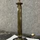 Lamp foot in gilded brass and black marble Louis XVI era around 1900