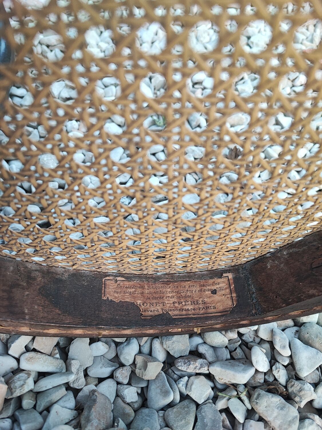 Duo de chaises cannées, Thonet Austria