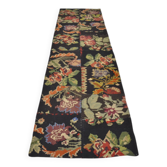 Flower Design Vintage Kilim sku 3940