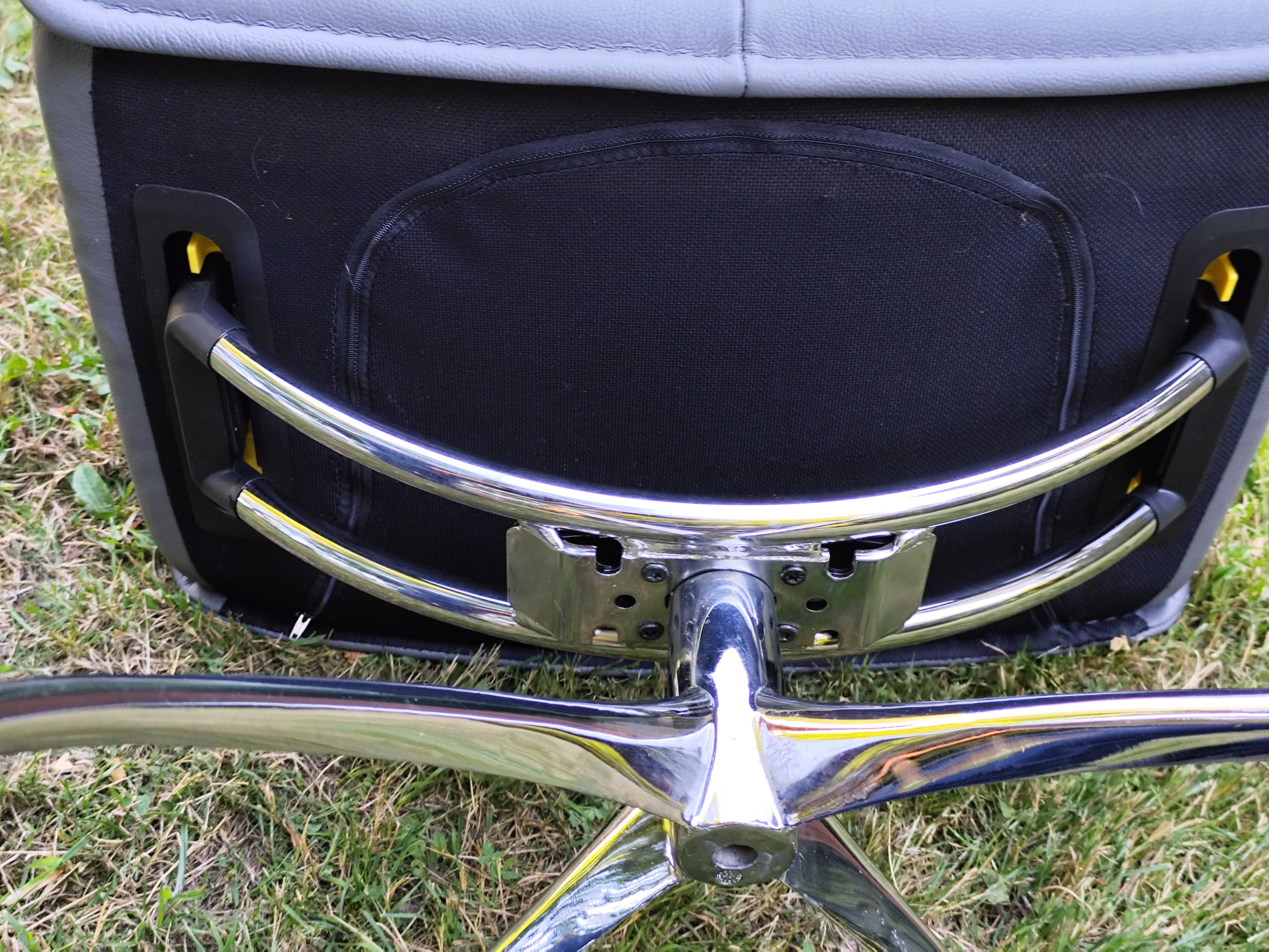 Stressless City armchair with footrest/ottoman, grey