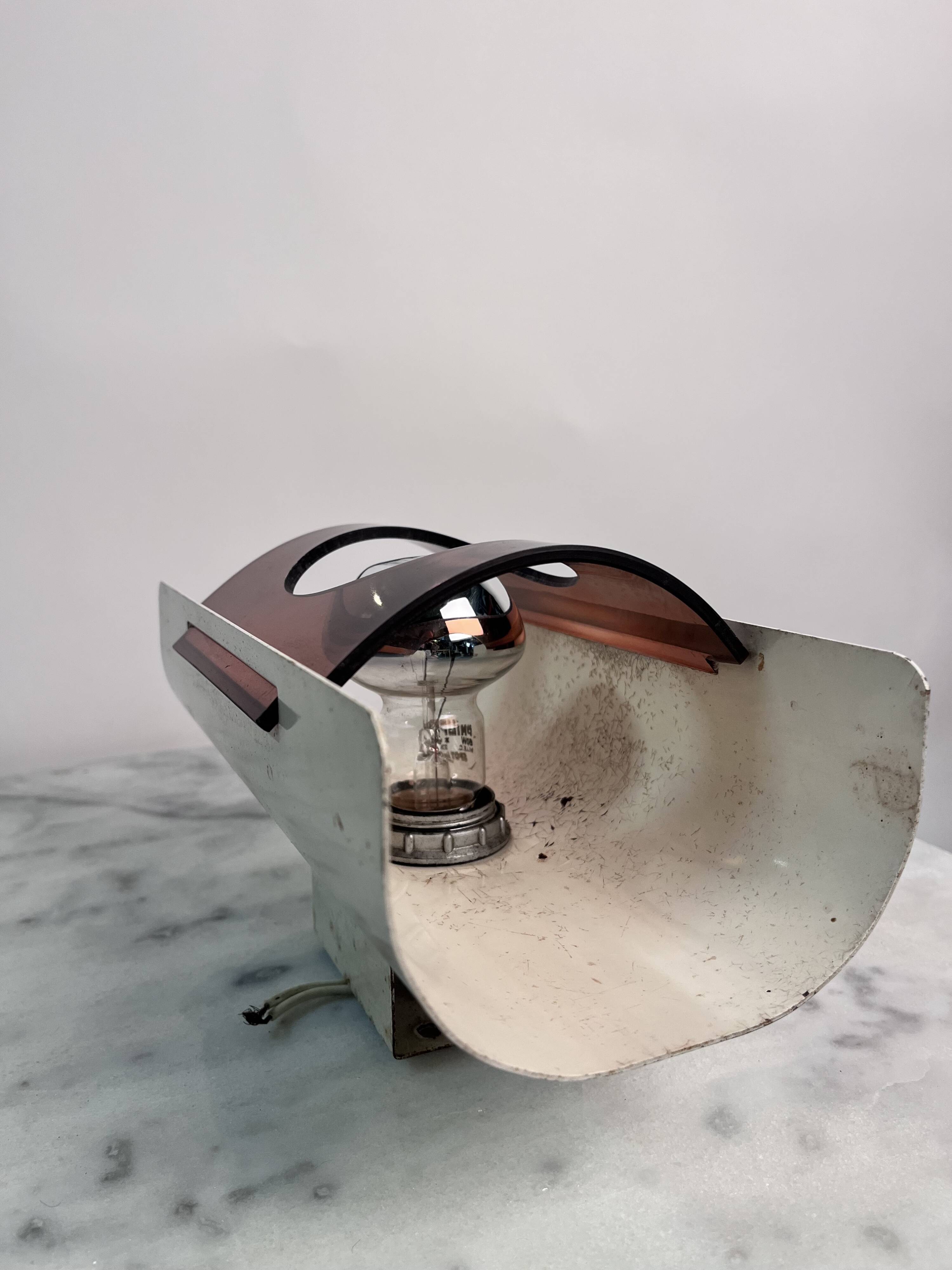 Space Age wall lamp, 1970