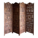 Paravent sculpté en bois