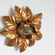 Paire d'appliques fleur