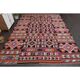 1970s Vintage Turkish Oushak Handmade Wool Cotton Pink Runner Rug 310x407