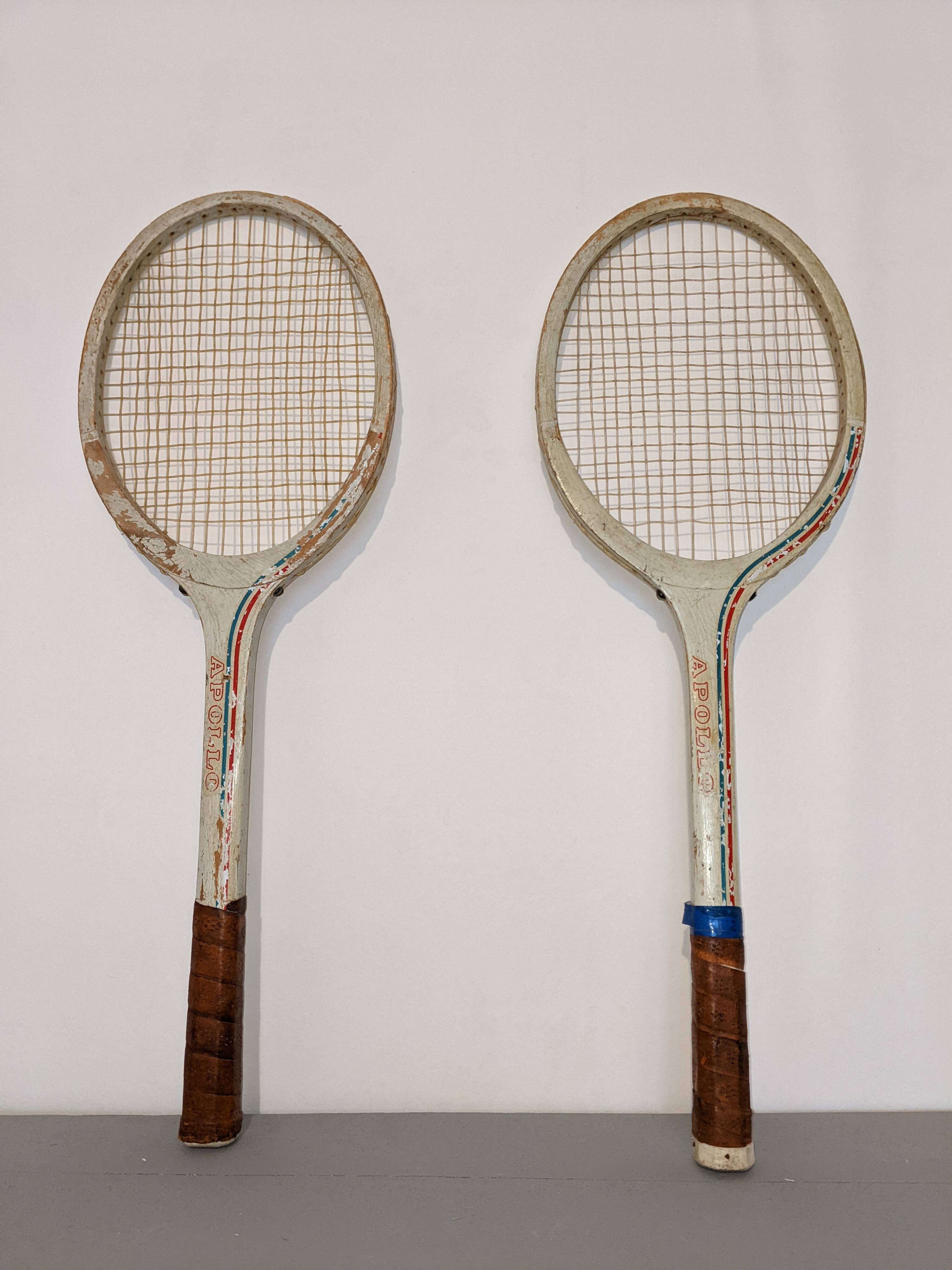 Pair of tennis rackets