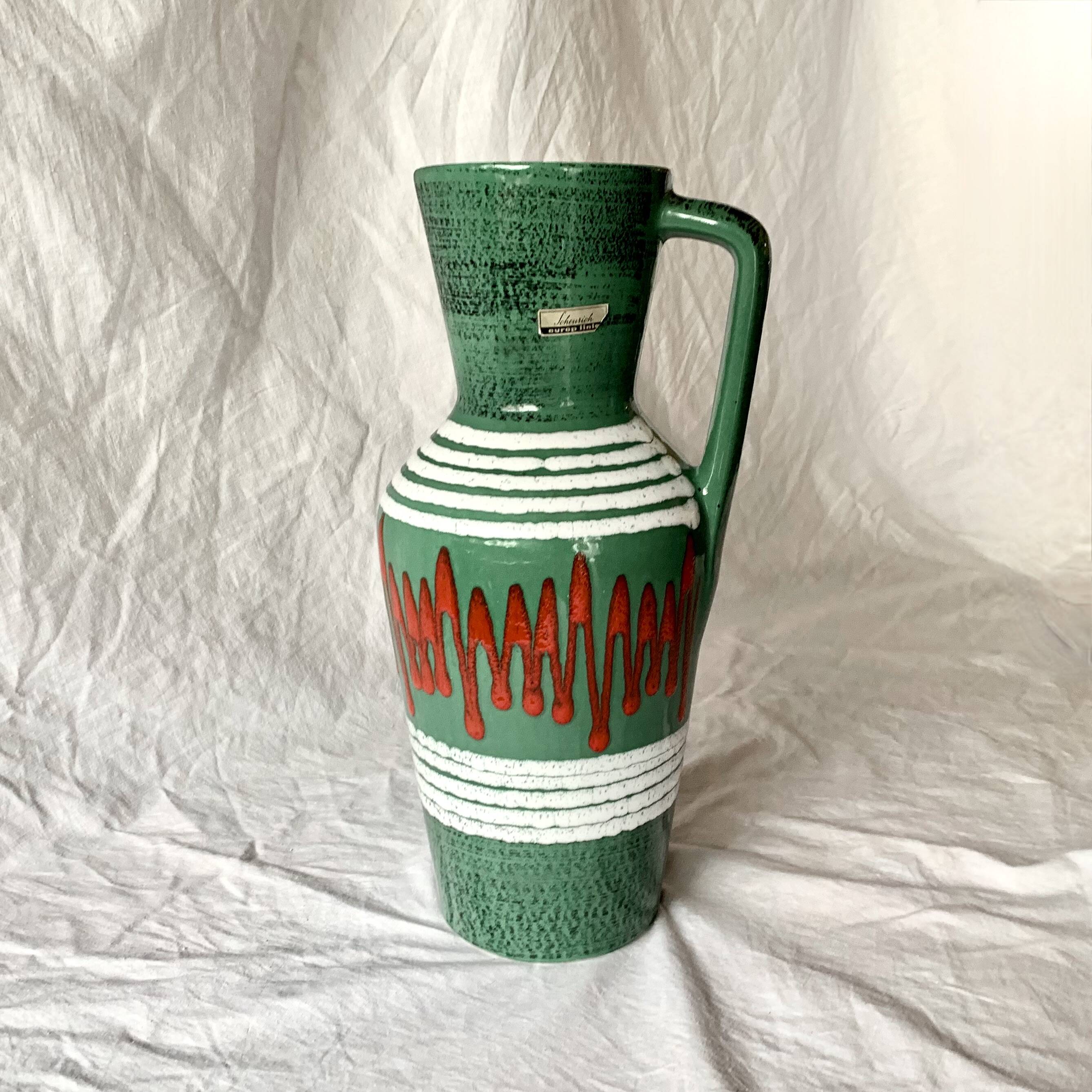 Vintage Scheurich West Germany Vase - 407 35