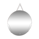 Art Deco Round Wall Mirror on chain 1930s