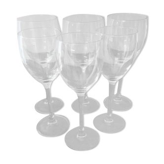 Set of 6 Luminarc France glasses