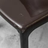 Pair of Selene chairs by Vico Magistretti for Artemide – iconic 1960s plastic design