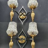 Pair of vintage wall sconces