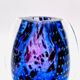 Murano Vase Sommerso Bullicante Cobalt Blue 1960s