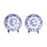 Pair of Gien's faience plates