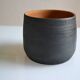 Ceramic cache pot or pocket emptying dish with a signature fish to identify.