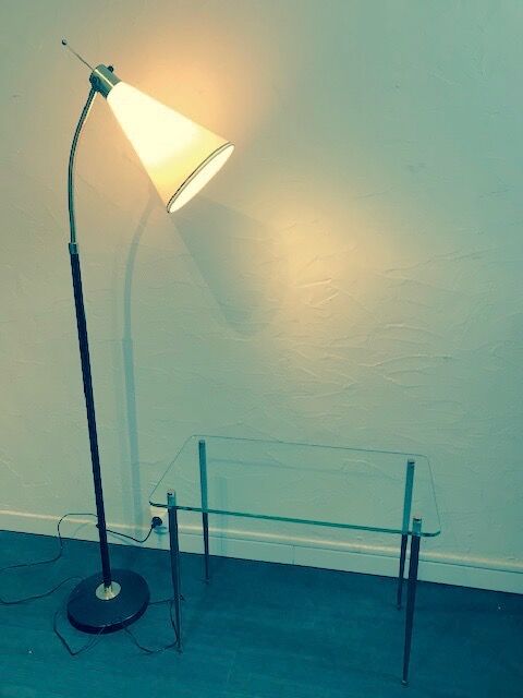 Table, modernist sofa end