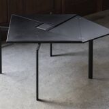 Origami dining table, Italy, 1980s