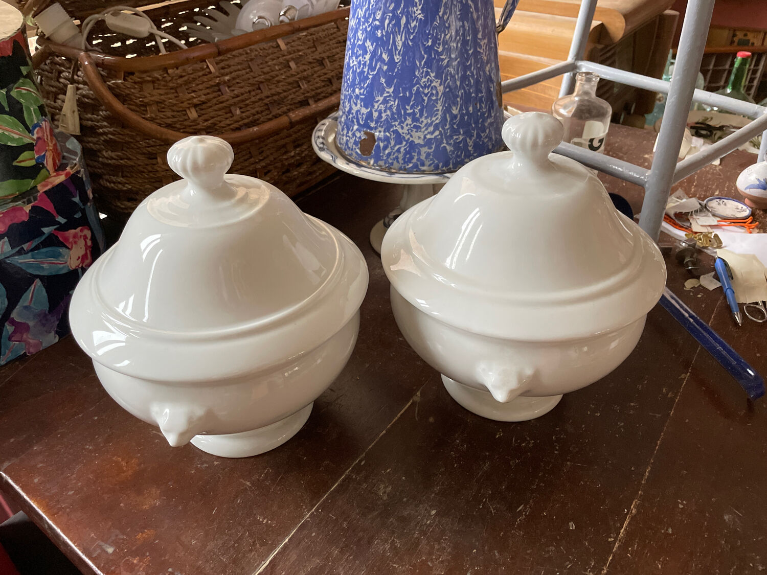 Duo soupières Léone