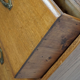 Chest of drawers in oak apothecary France 1930s