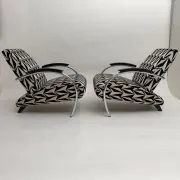 Tubular steel armchairs  by Gelderland, Netherlands, 1990, set of 2