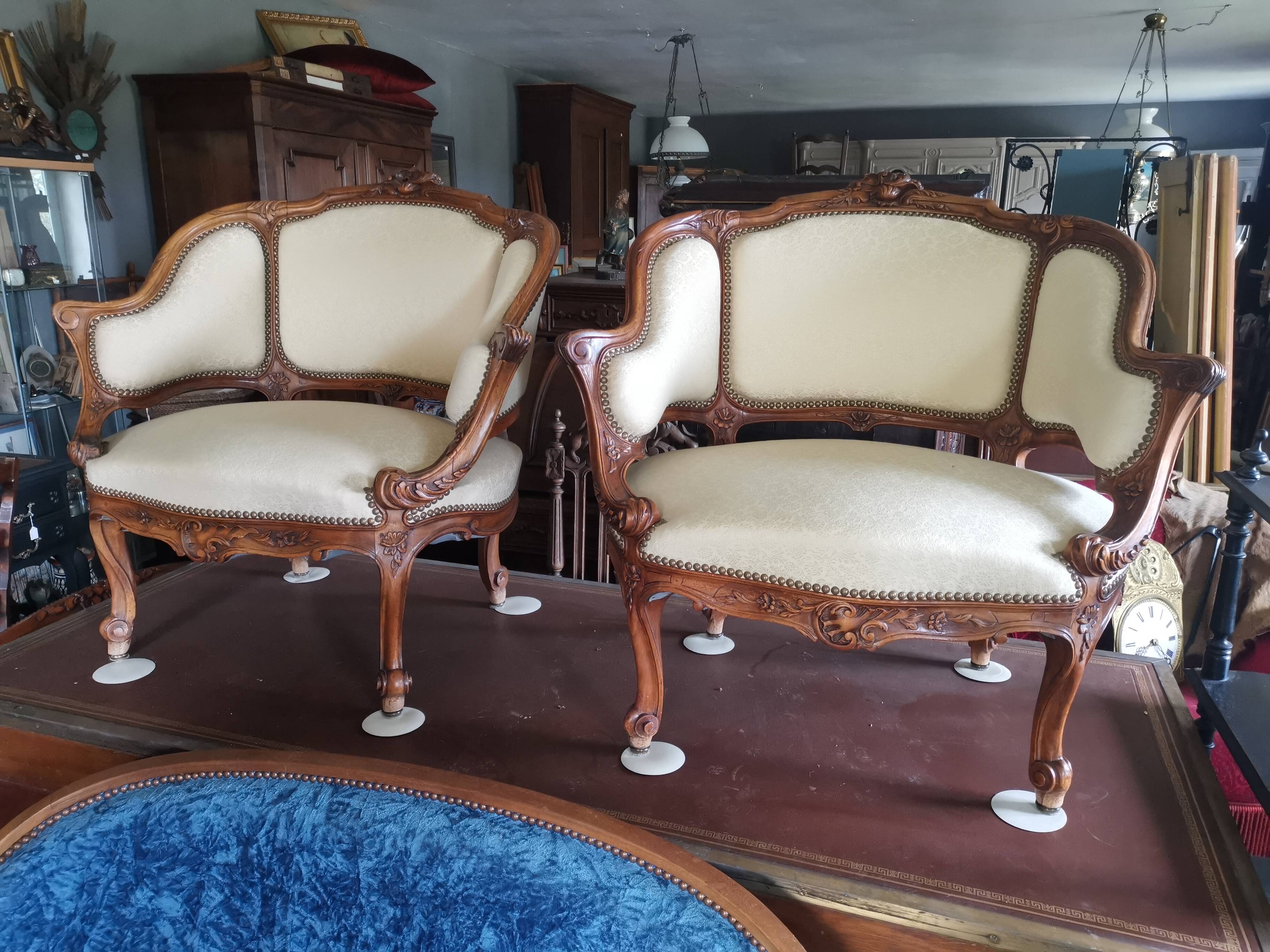Pair of armchairs