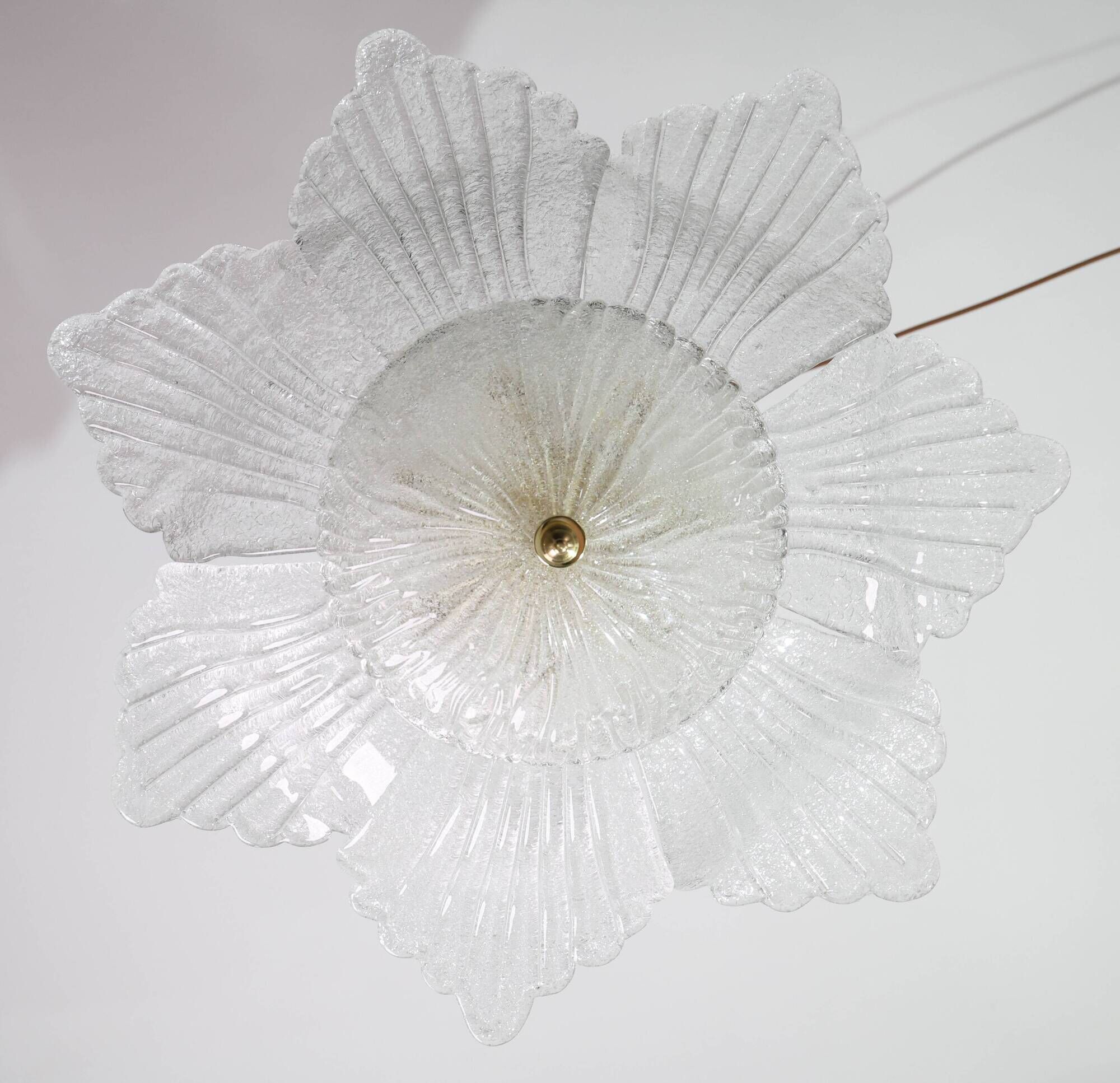 Honolulu, Midcentury Italian Murano Glass Pendant, 1970s
