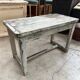 Patinated console from the early 20th century.