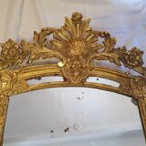 Miroir bois doré