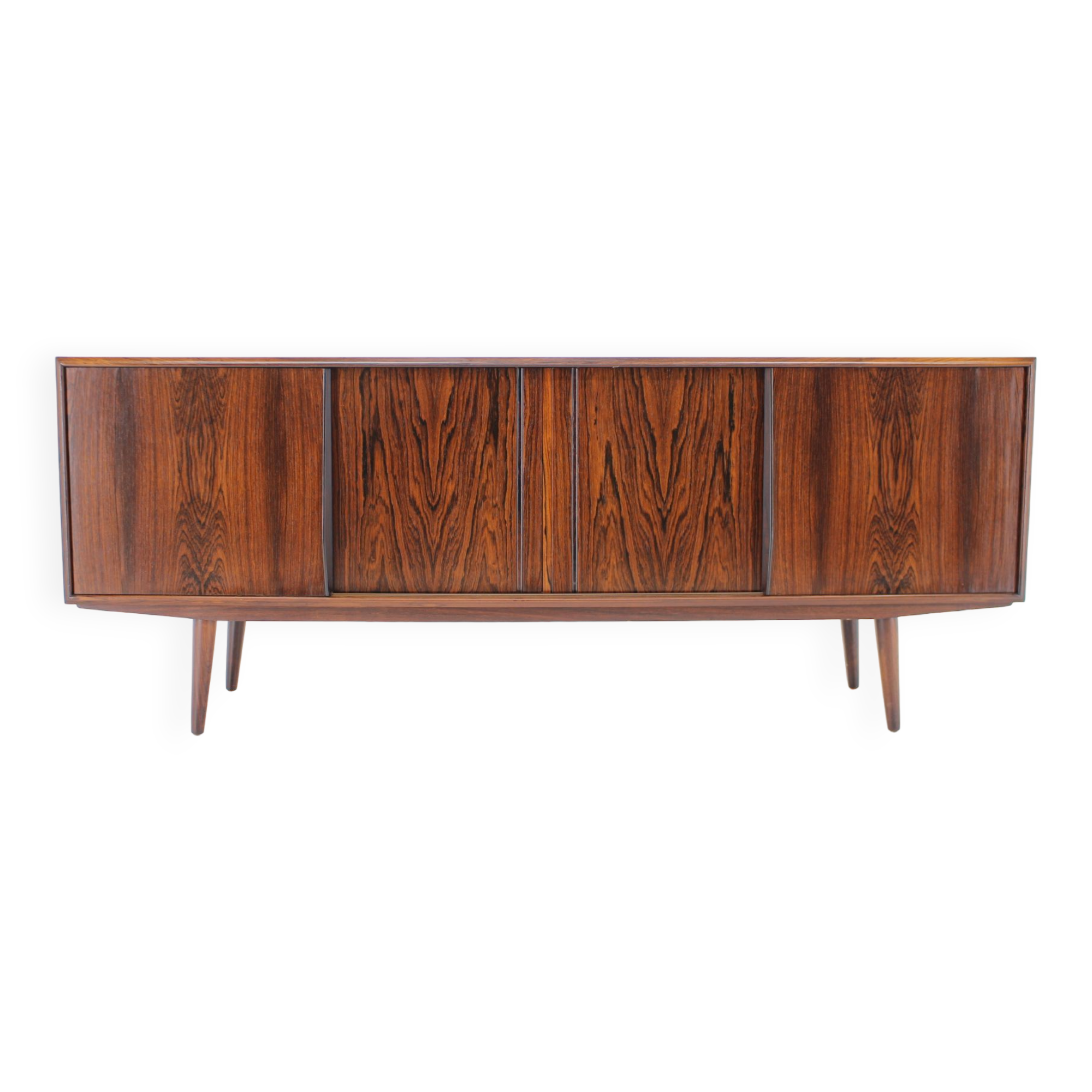 1960s E.W. Bach Palisander Low Sideboard, Denmark