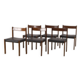 6x Dining chairs Alfred Hendrickx for Belform, 1960s, Belgium