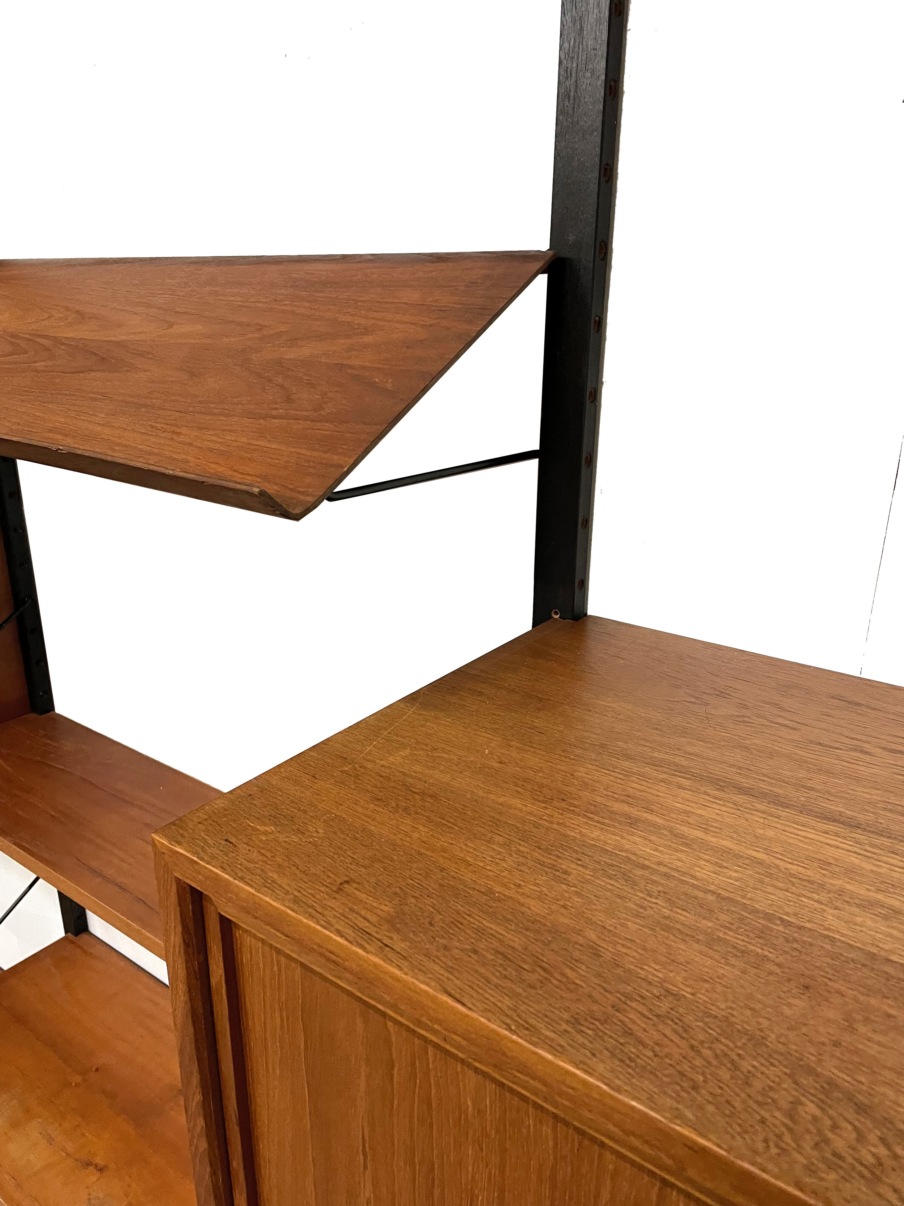 Vintage Poul Cadovius Royal System wall system wall unit